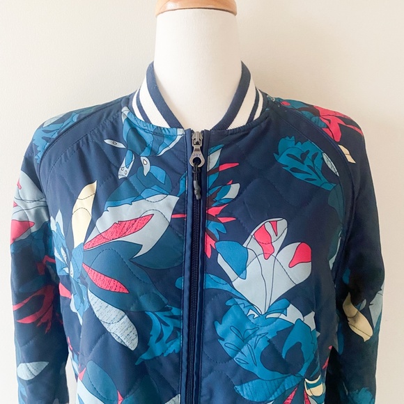 JoyLab Floral quilted bomber jacket XL - Picture 3 of 7